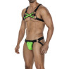 CUT4MEN Harnais 4Way Noir-Vert